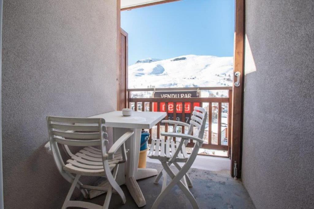Studio Cabine 4 Pers Les2Alpes 21M² Λε Ντεζ Αλπ Εξωτερικό φωτογραφία