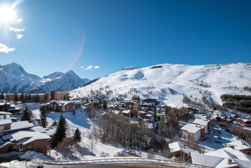 Studio Cabine 4 Pers Les2Alpes 21M² Λε Ντεζ Αλπ Εξωτερικό φωτογραφία